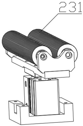 Optical composite film assembling machine of backlight module