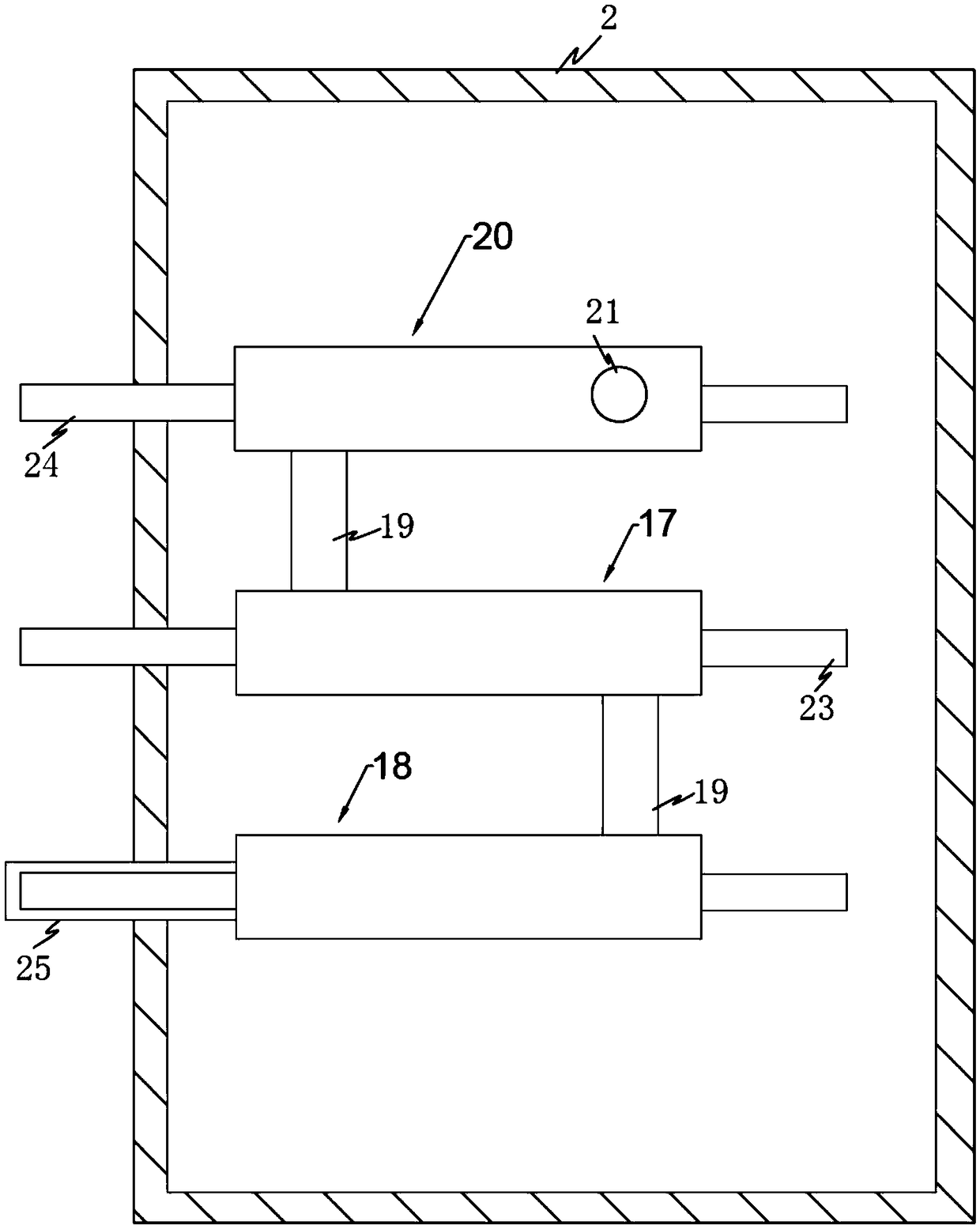 Modularized wall body structure convenient to grout and grouting process thereof