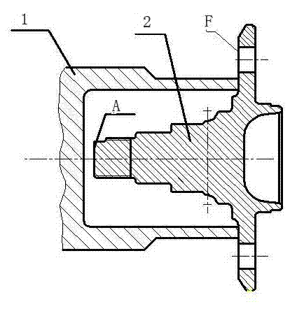Method for grinding and positioning inner ring of third-generation wheel hub bearing
