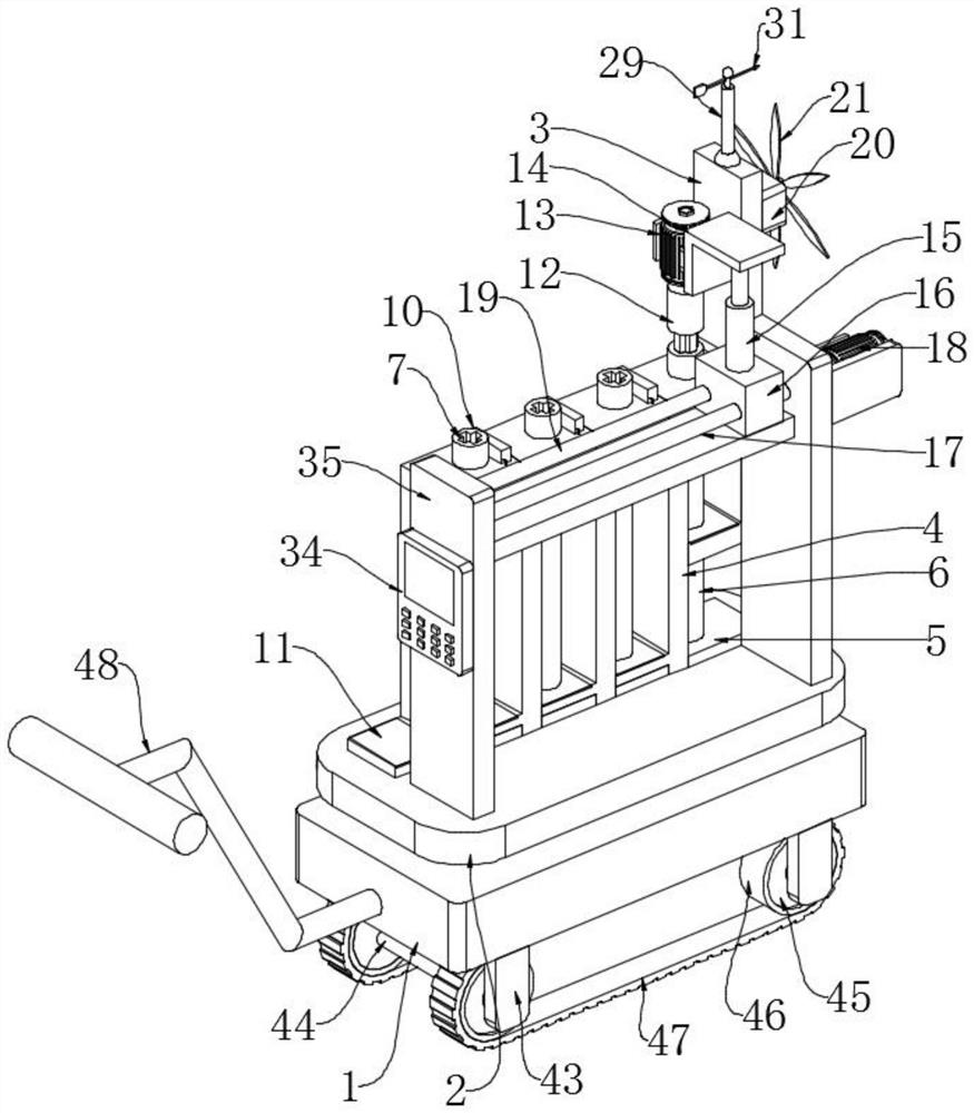 Wind power meteorological data acquisition device based on energy big data cloud platform