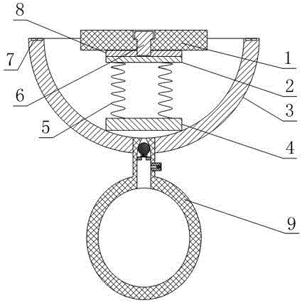 Electrotherapy instrument chuck conducive to strengthening affected part treatment effect