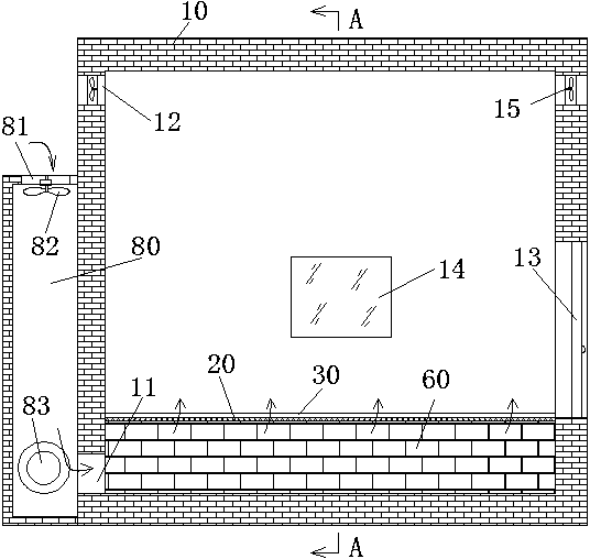 A kind of seed drying room and seed drying method