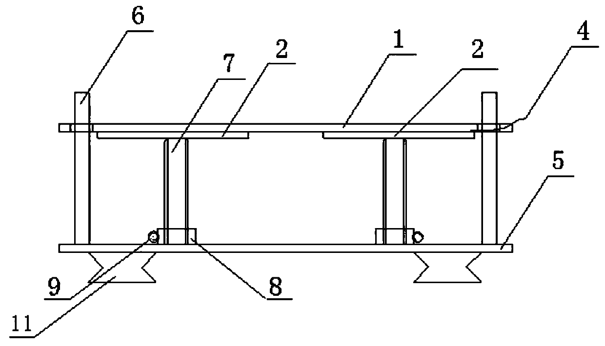 A two-dimensional similar simulation experiment device for simulating large excavation space