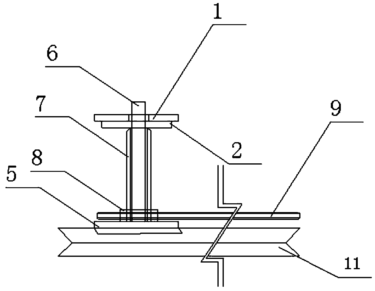 A two-dimensional similar simulation experiment device for simulating large excavation space