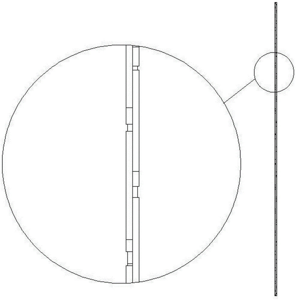 A high-strength and low-noise diamond circular saw blade substrate