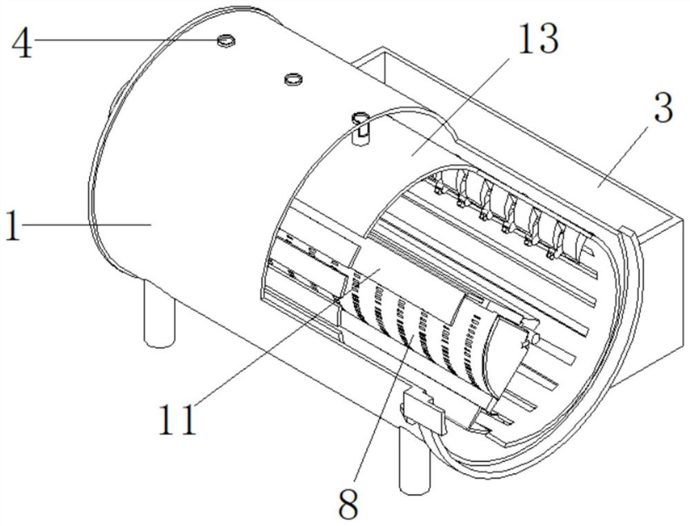 Specification screening device for honeysuckle