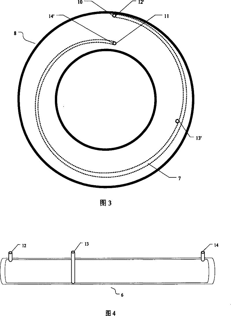 Separator disk on multi-cell component mix liquid separating system and application method of the same