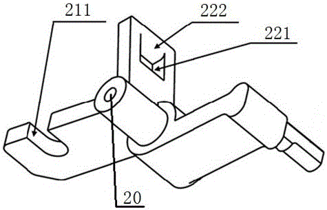 An action mechanism of a leakage protection module