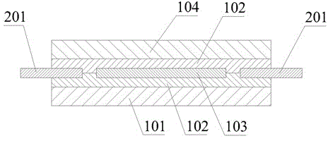 Flexible solar battery component and packaging method thereof