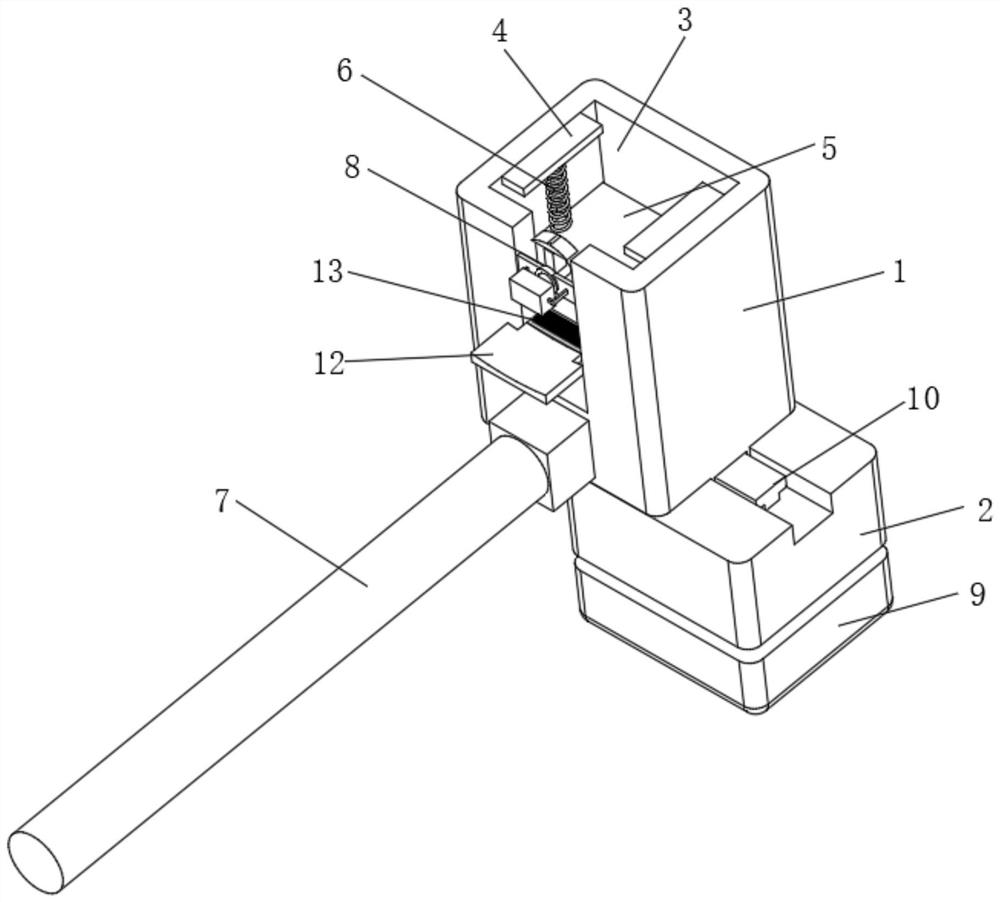 Hammer capable of realizing active hammering on basis of electromagnetic driving