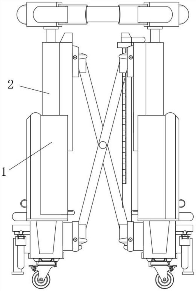 Scaffold easy to disassemble