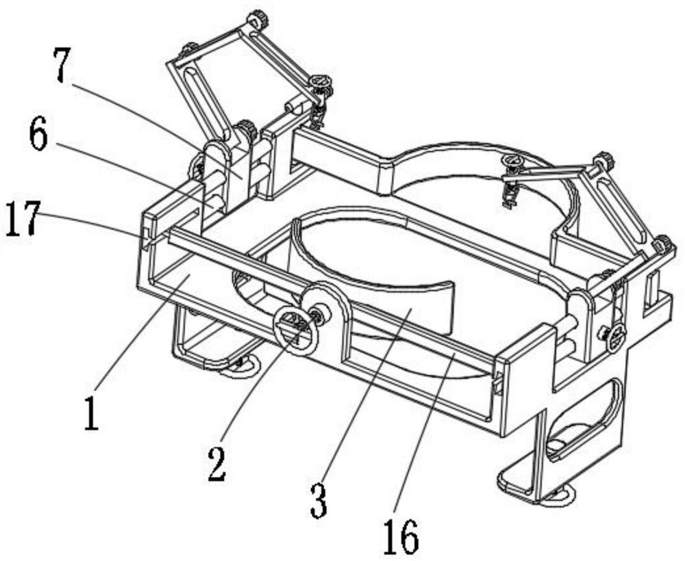 Fixing device for ophthalmic surgery