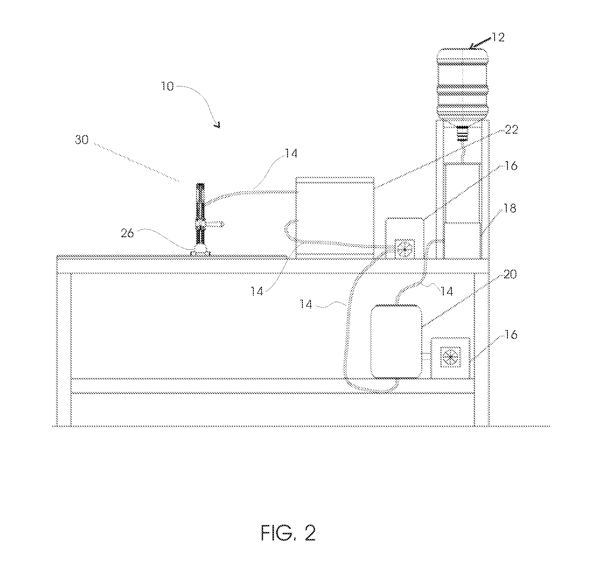 Processing a liquid for storage and subsequent freezing to produce a visually clear frozen liquid