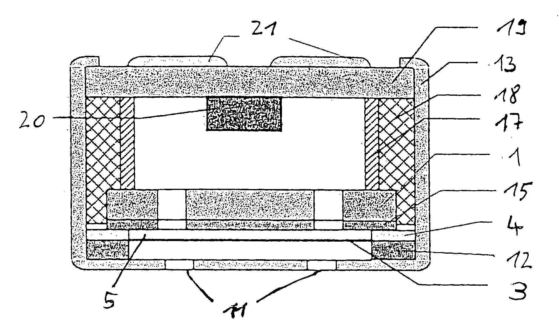 Capacitve Sound Transducer Having a Perforated Attenuation Disk