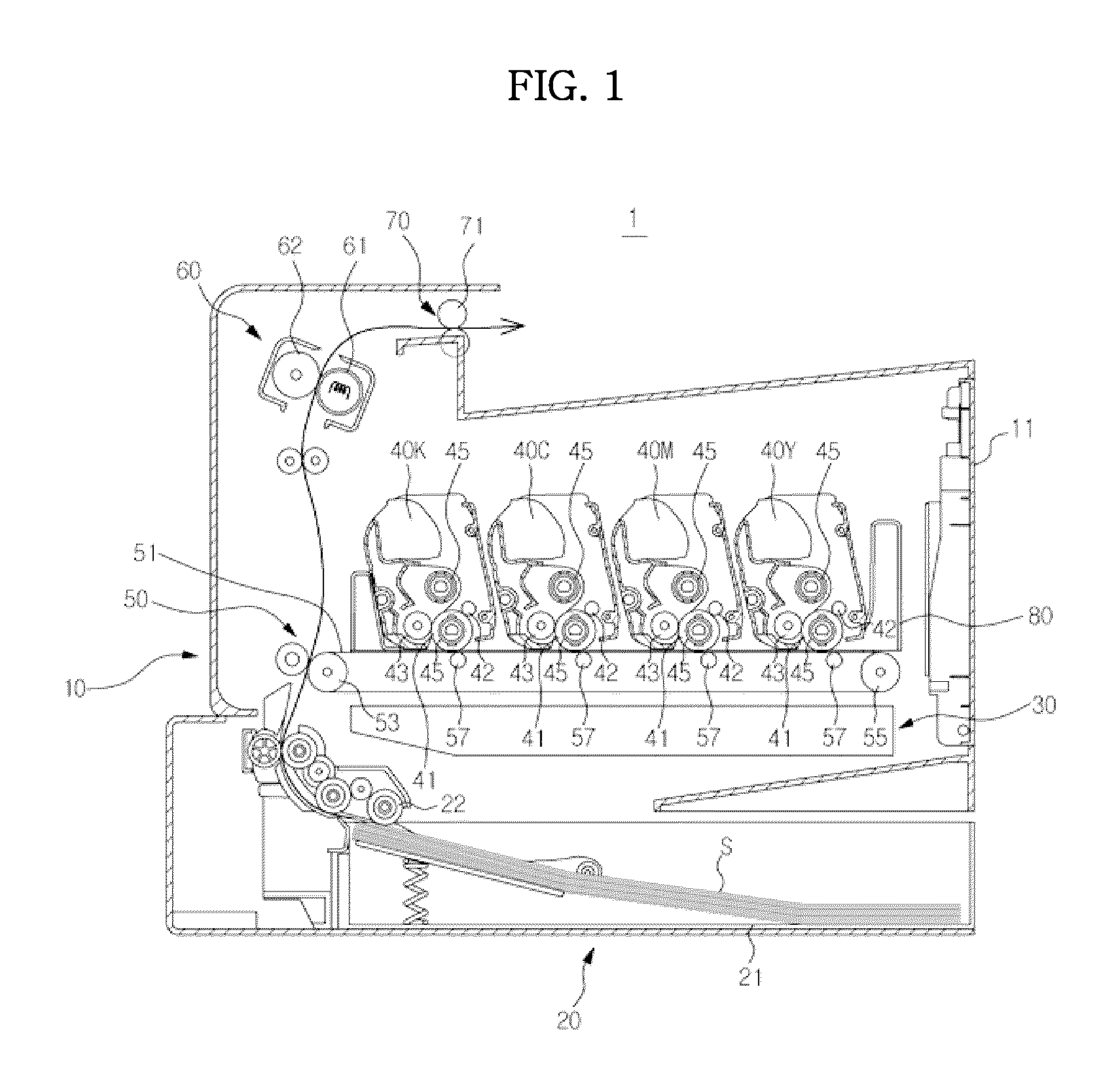 Image forming apparatus and power-transmission assembly of the same