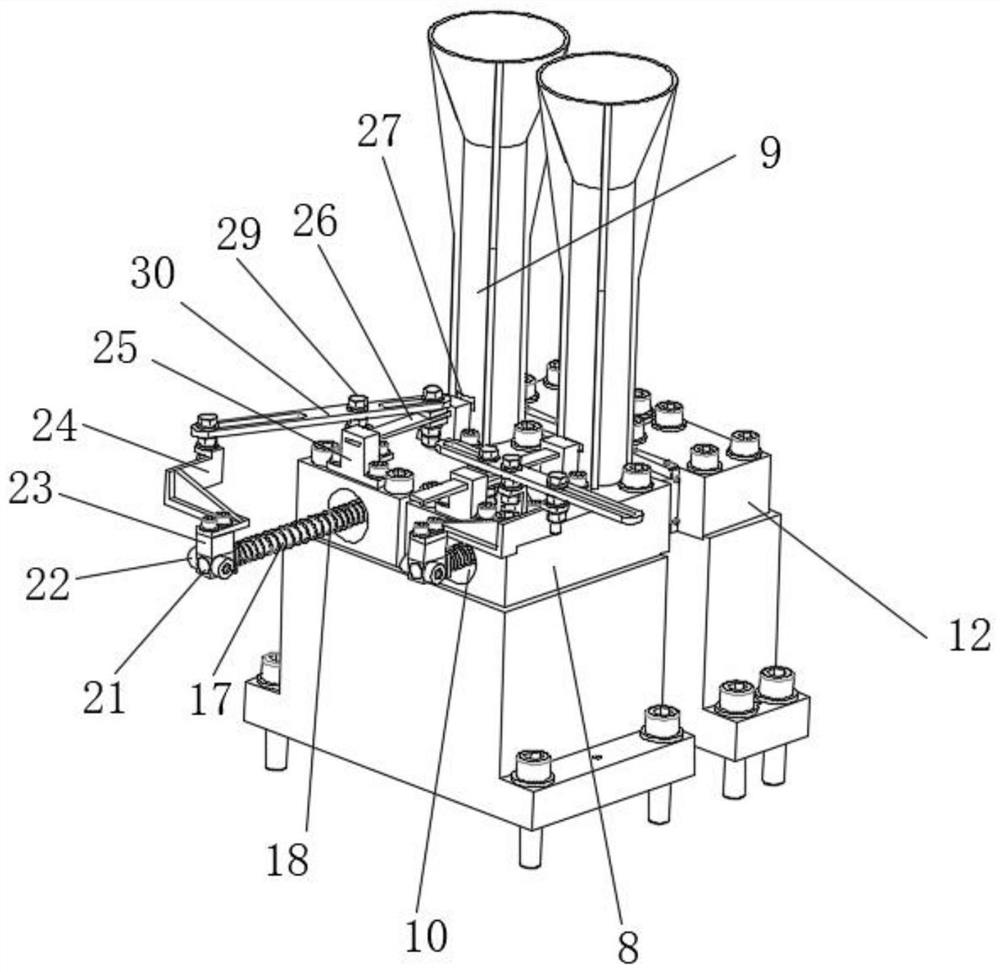 A kind of litchi pitting device and pitting method