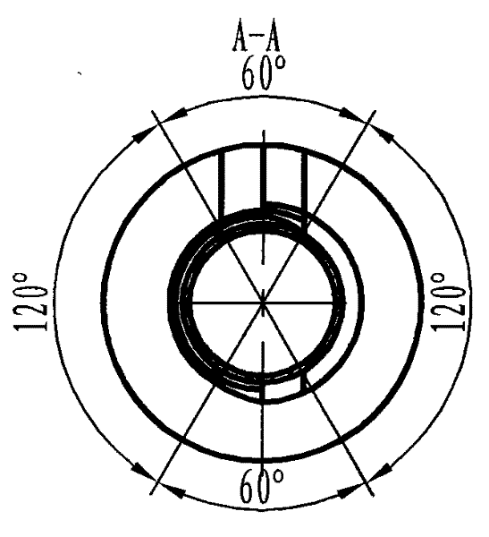 Integral duplex dual-polyline variable-amplitude winding drum of caterpillar crane