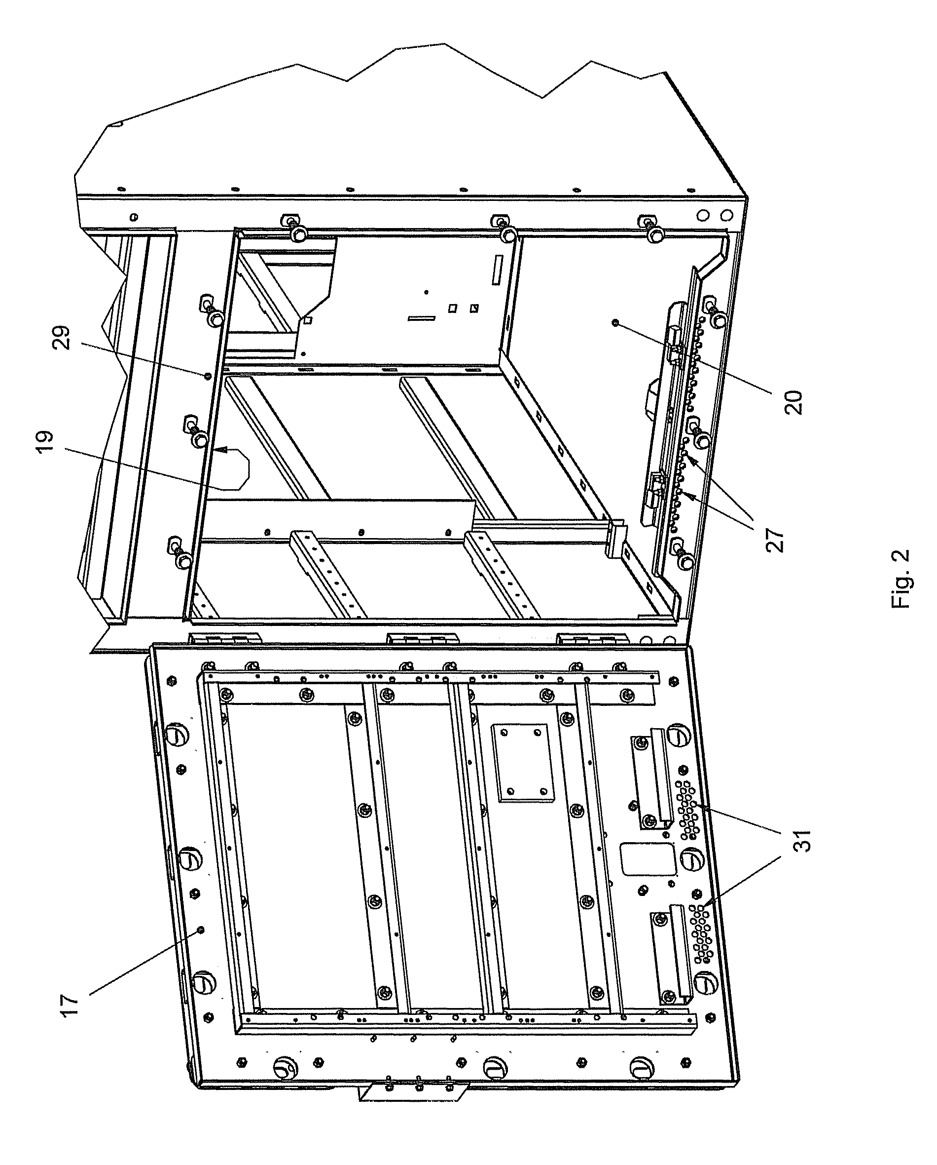 Arc-resistant switchgear enclosure with latch for vent flap