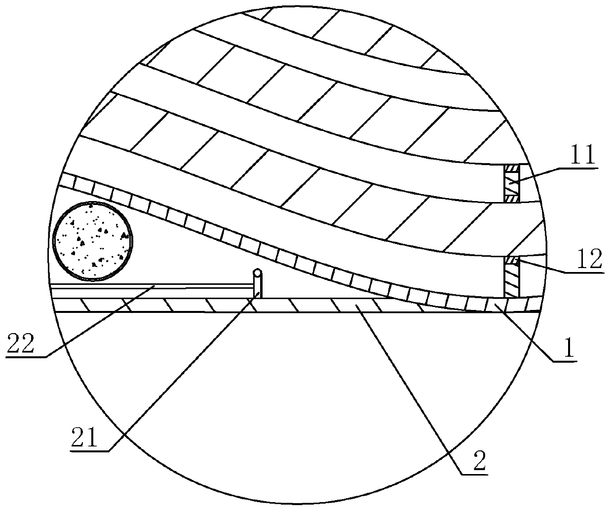 Communication optical cable and manufacturing equipment