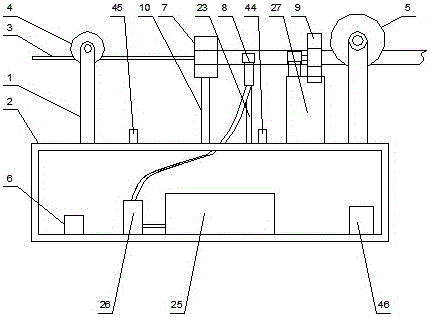 Power cable deicing device