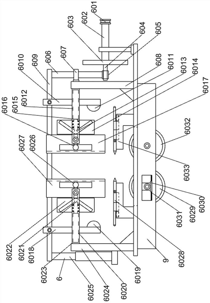 Rubber track raw material treatment device
