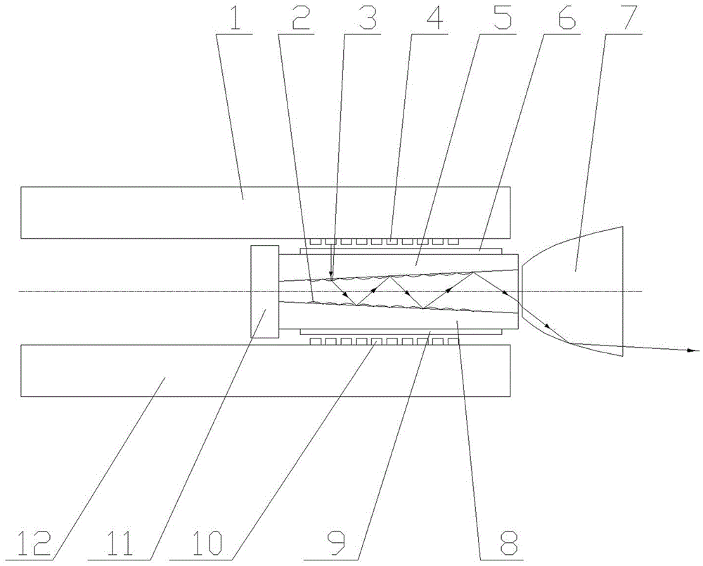 Light source assembly for projection system