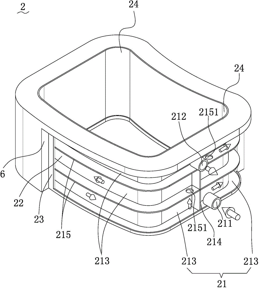 Dough supporting hand frame for sliced noodles robot