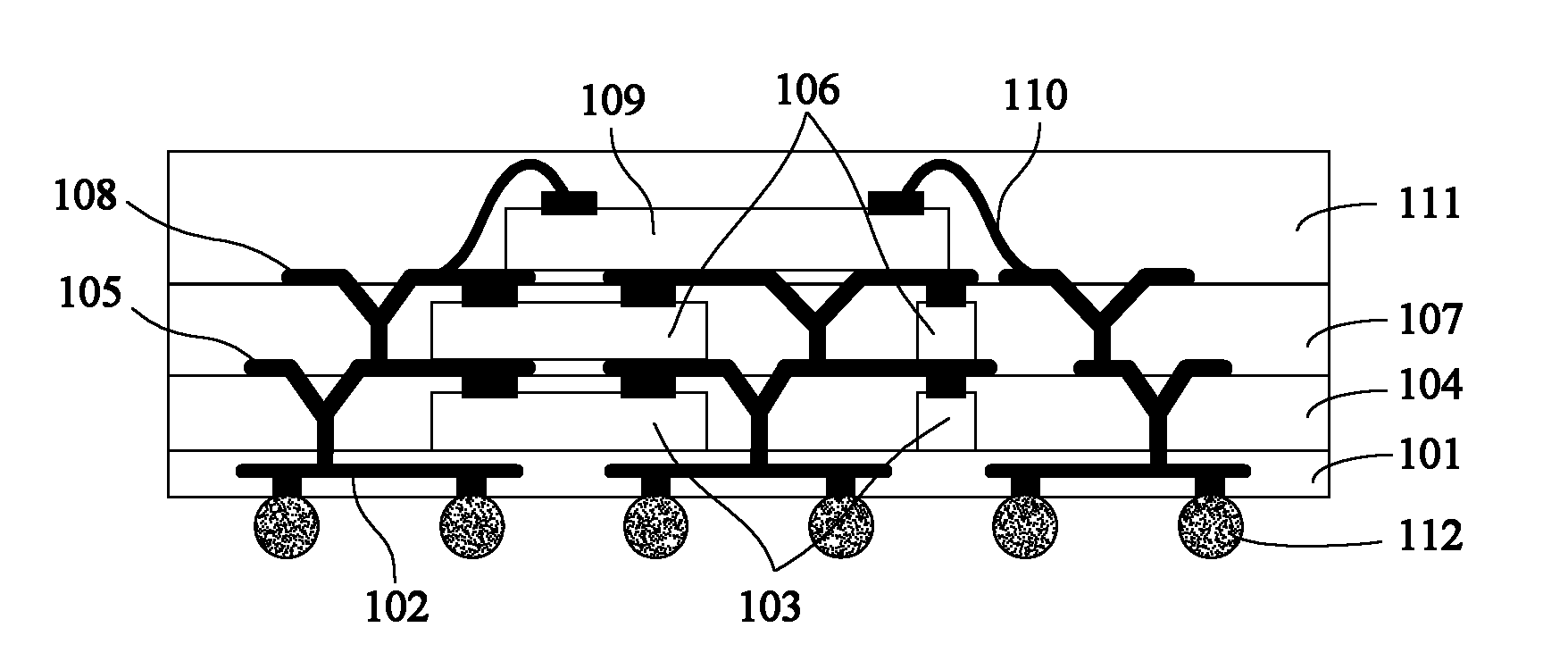 Fan-out system-in-package structure