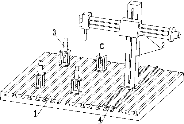 Fixing-point stiffness testing method of front and rear covers of automobile