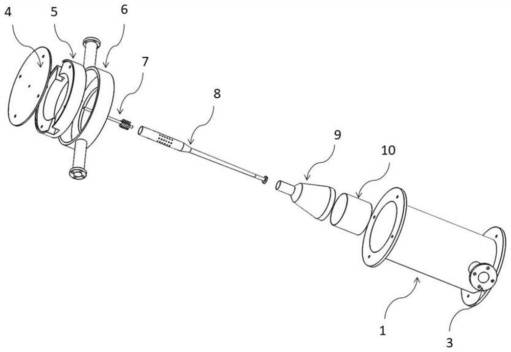 Low-oil-content sewage deoiling and desanding cyclone purification device