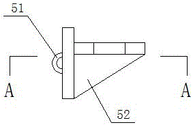 Fine-adjustment support for support beam of bottom formwork of pile cap