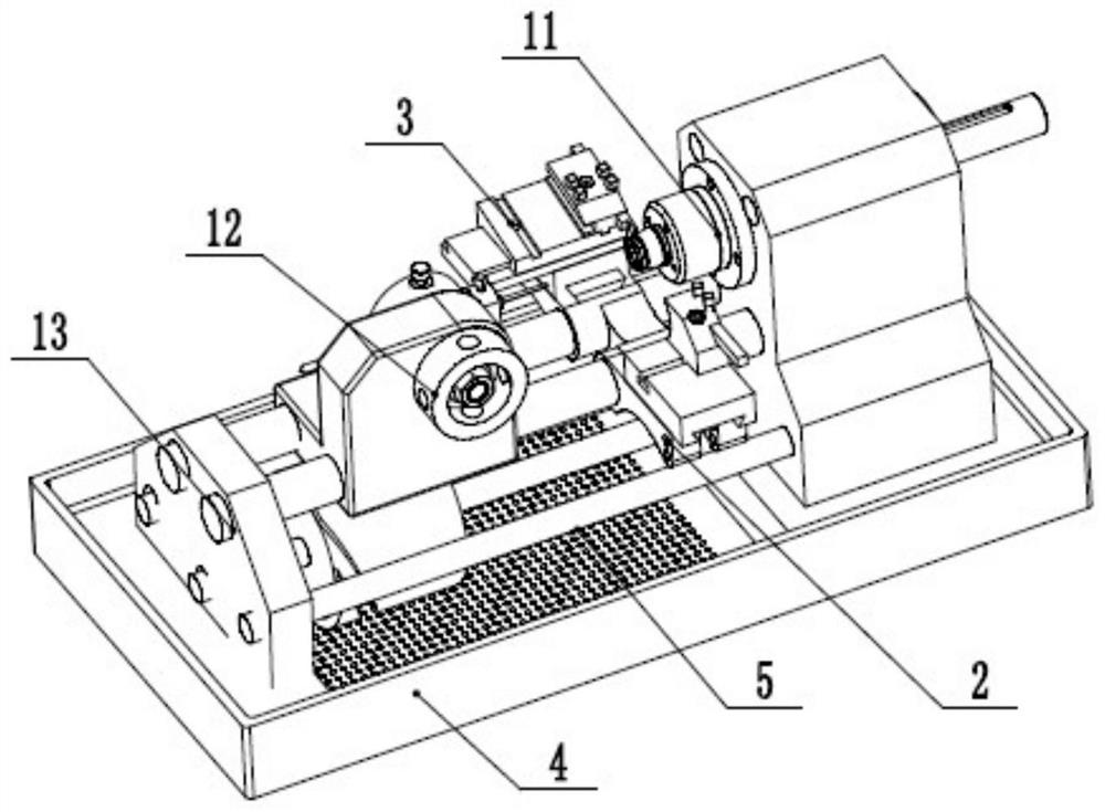 Expansion joint efficient edge grinding device