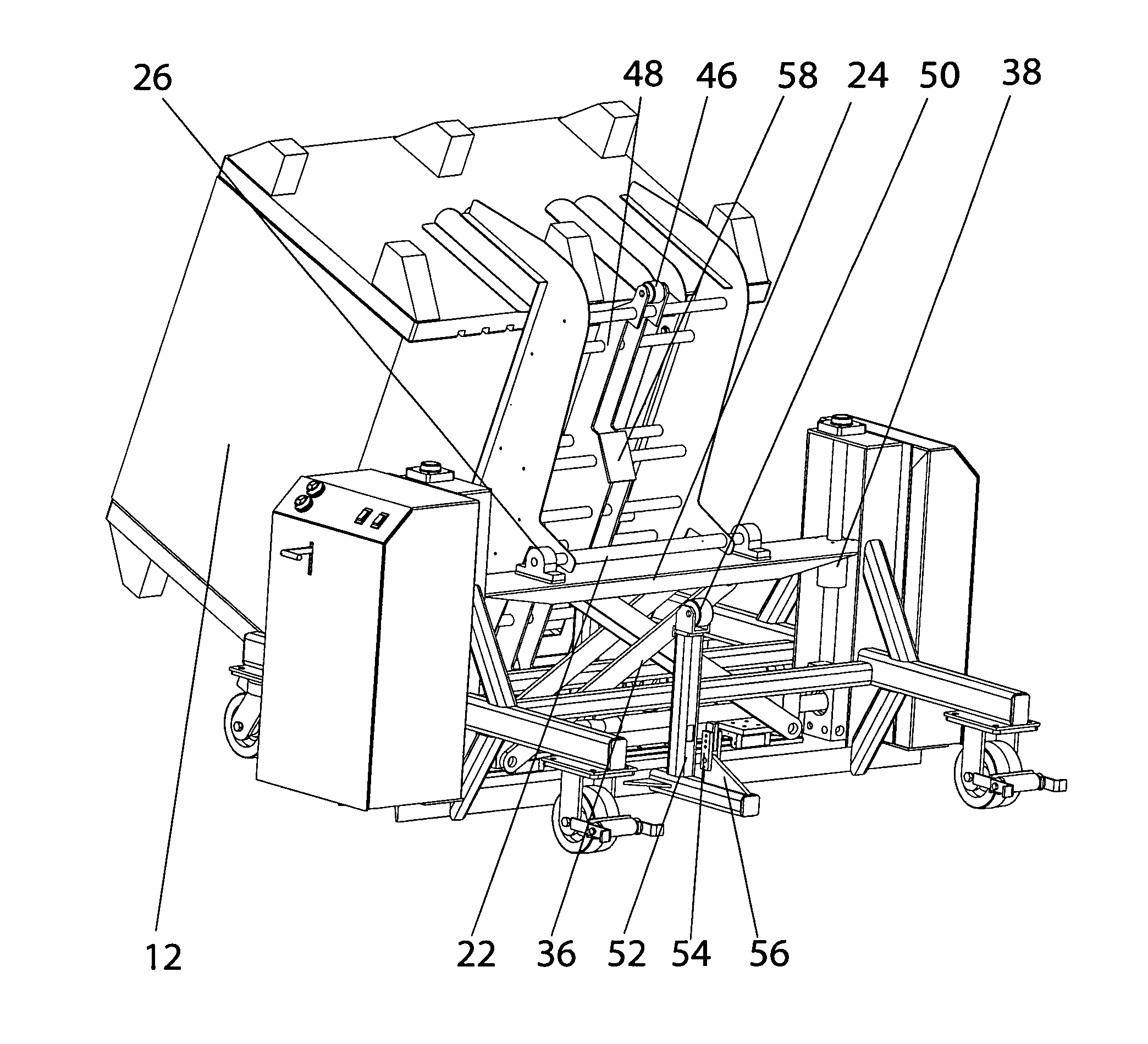 Automated paper turner for work and turn printing operation