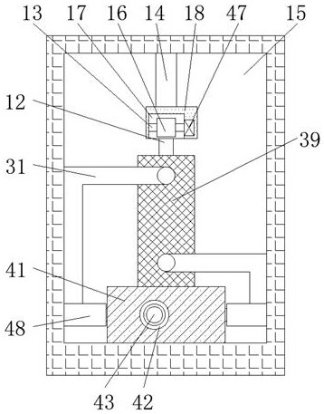 A hidden card reader device for access control system