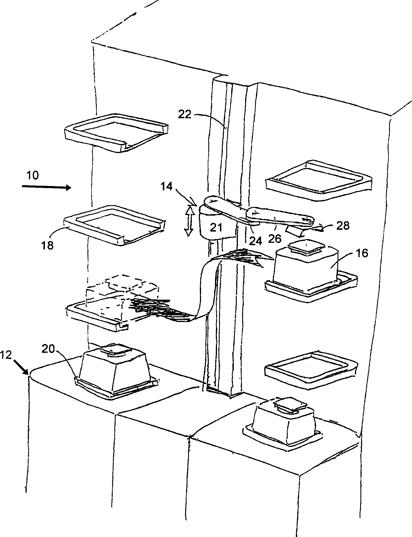 Cassette buffering within a minienvironment