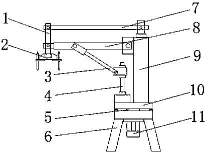 Stacking and carrying machine