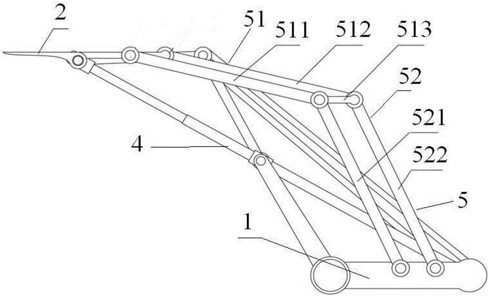 Single-drive front fork device