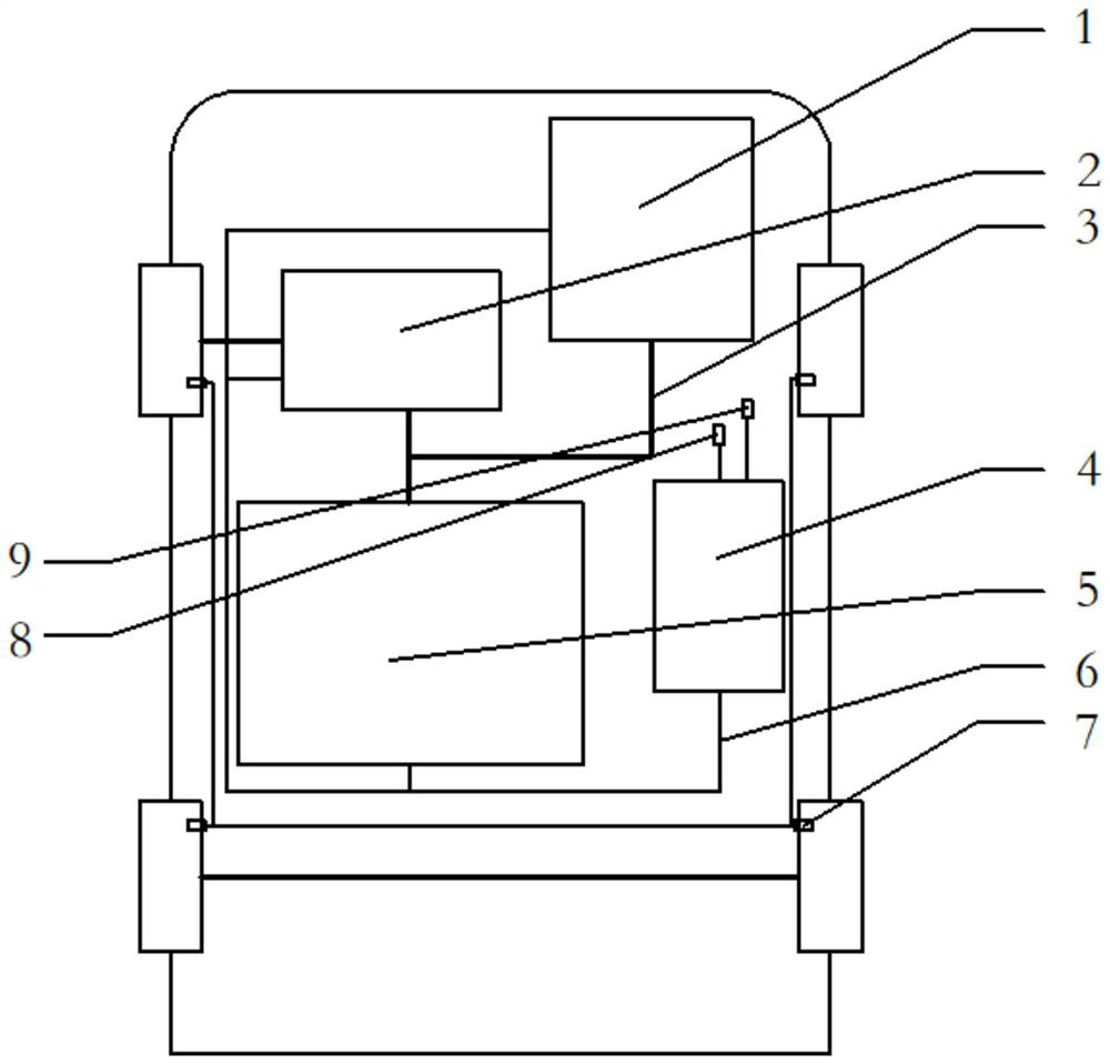 Auxiliary power generation control method and system of extended-range fuel cell vehicle, vehicle control unit and extended-range fuel cell vehicle