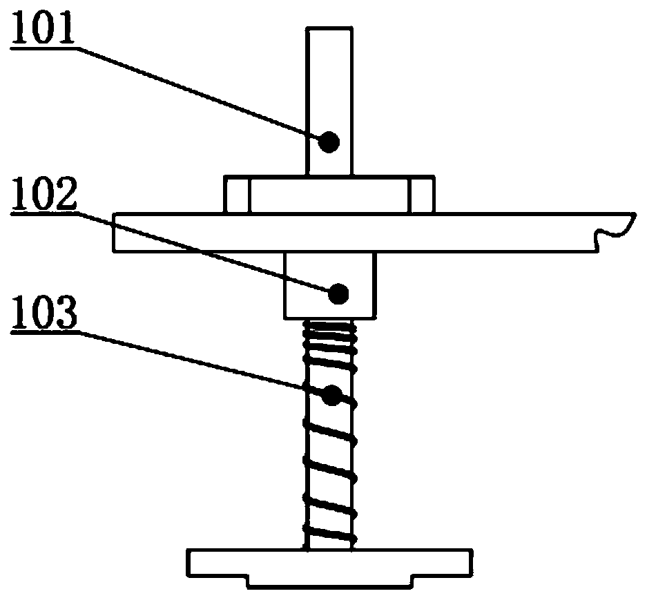 Two-section lifting self-adaptive flexible picking mechanism