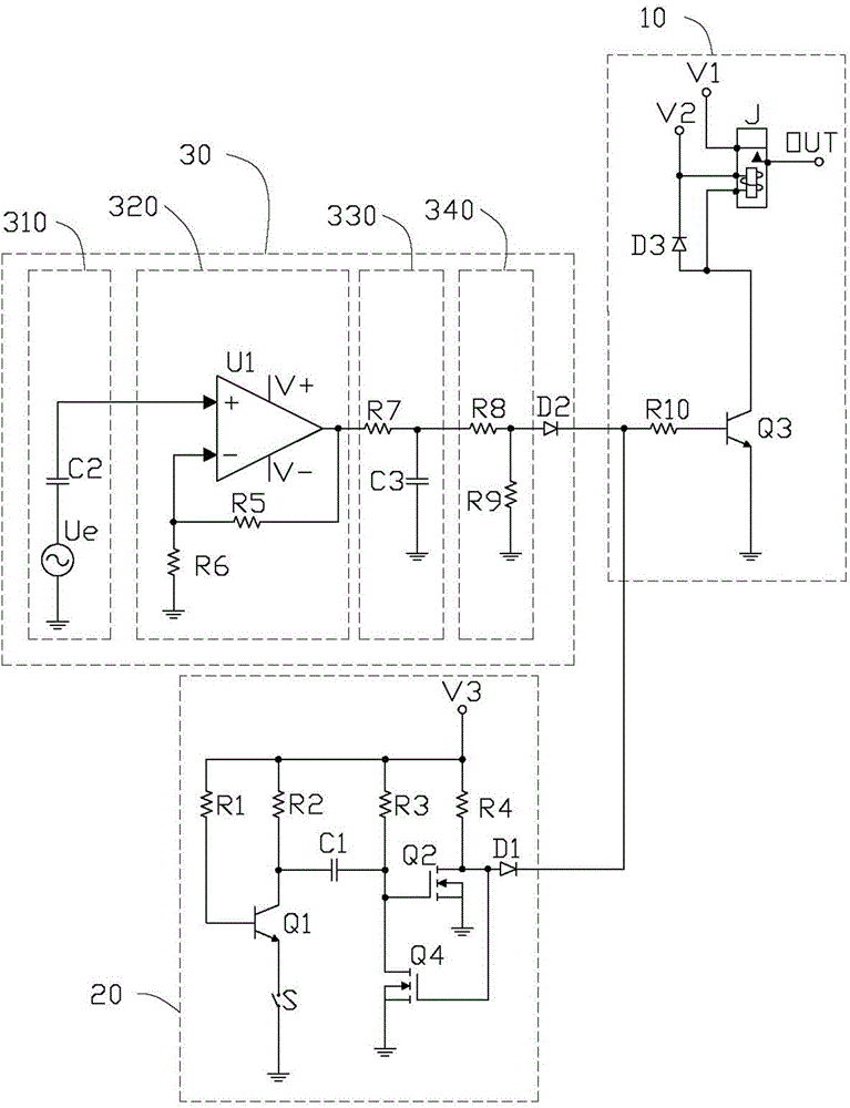 Energy saving circuit