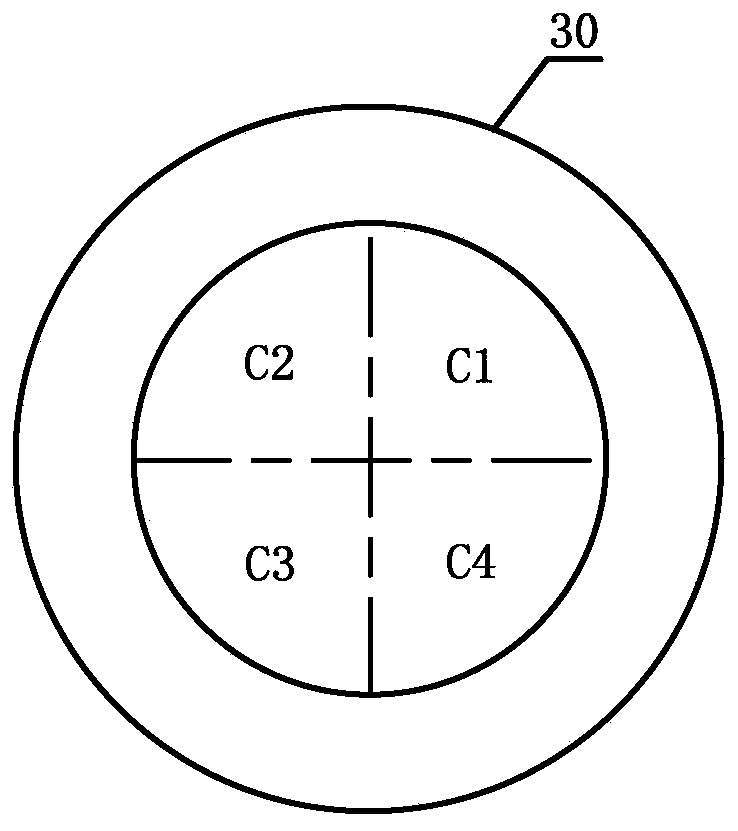 A spaceborne tunable multi-channel Fabry-Perot frequency discrimination module