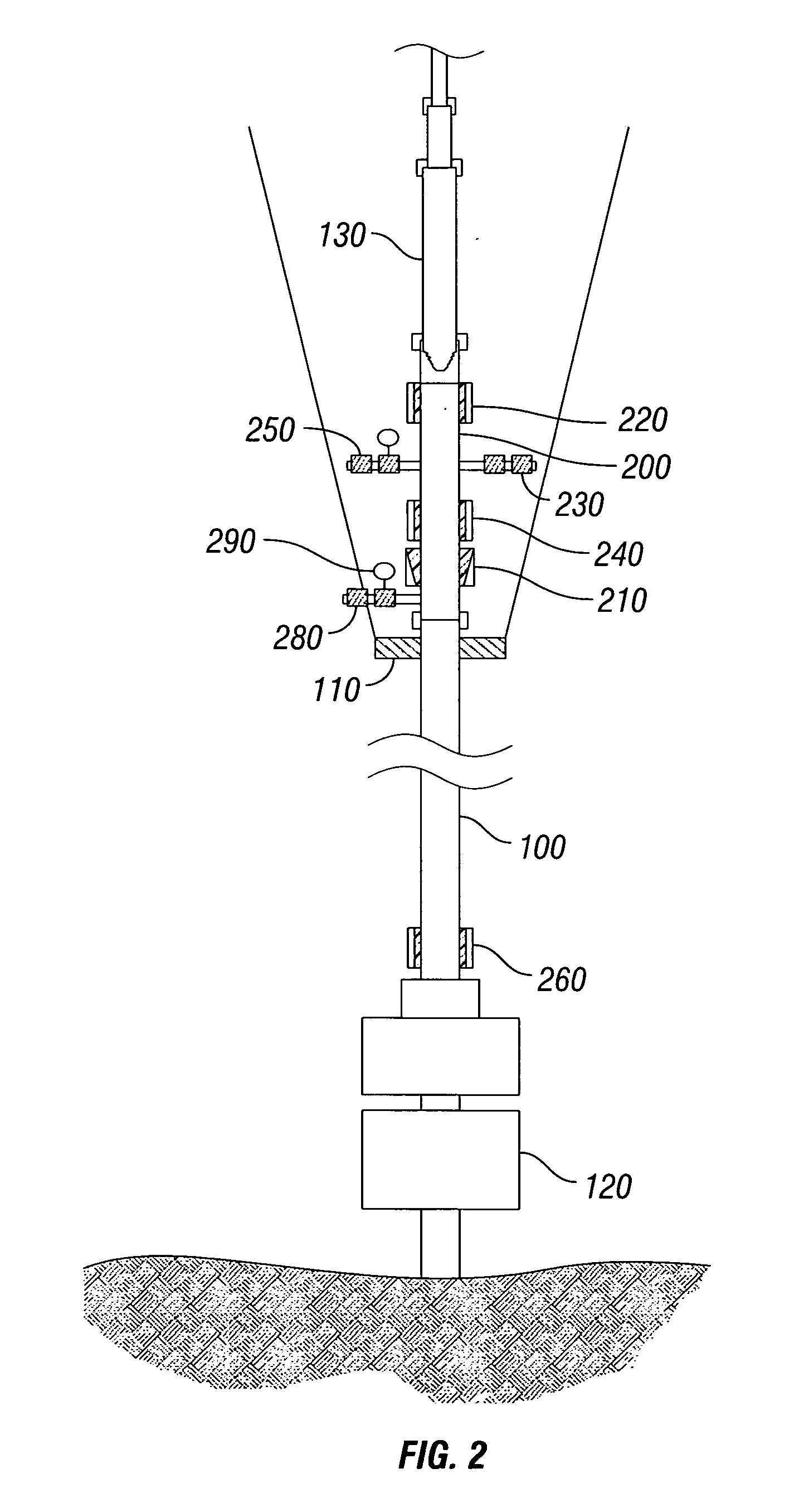 Apparatus and method for managed pressure drilling