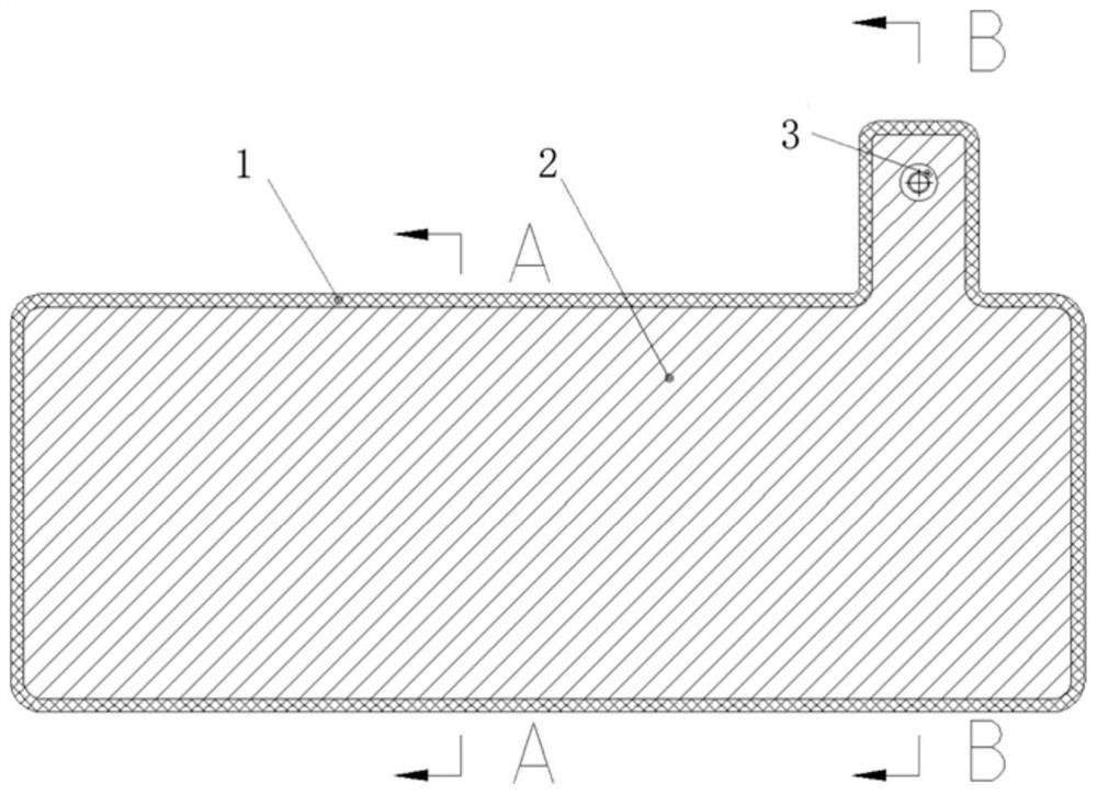 Injection molding blind end collector plate and fuel cell