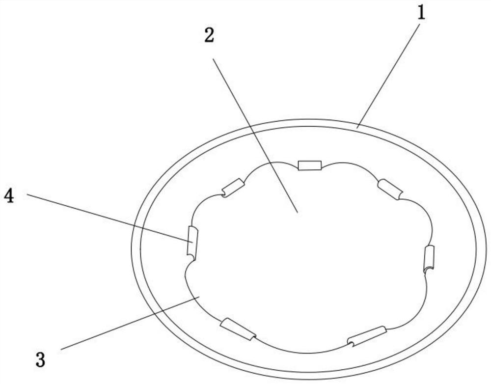 Induction cooker iron wok support