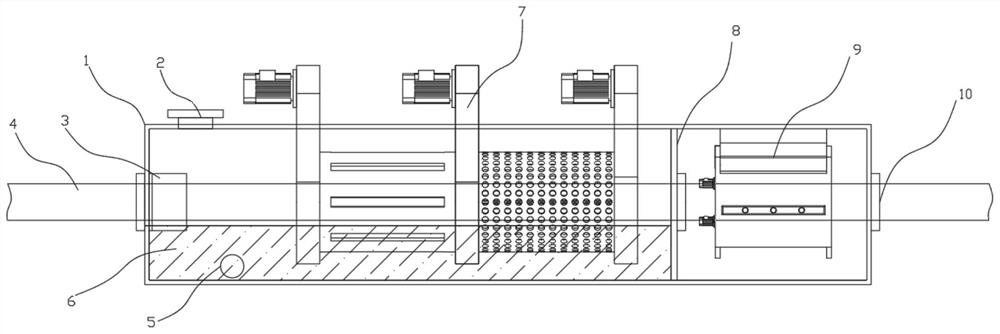 Cooling device for stainless steel welding