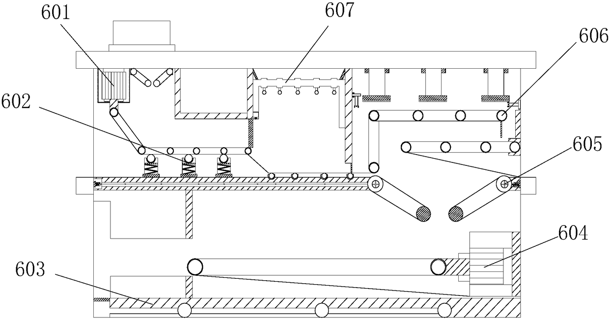 Industrial wastewater rapidly-processing device used for reducing sewage discharge