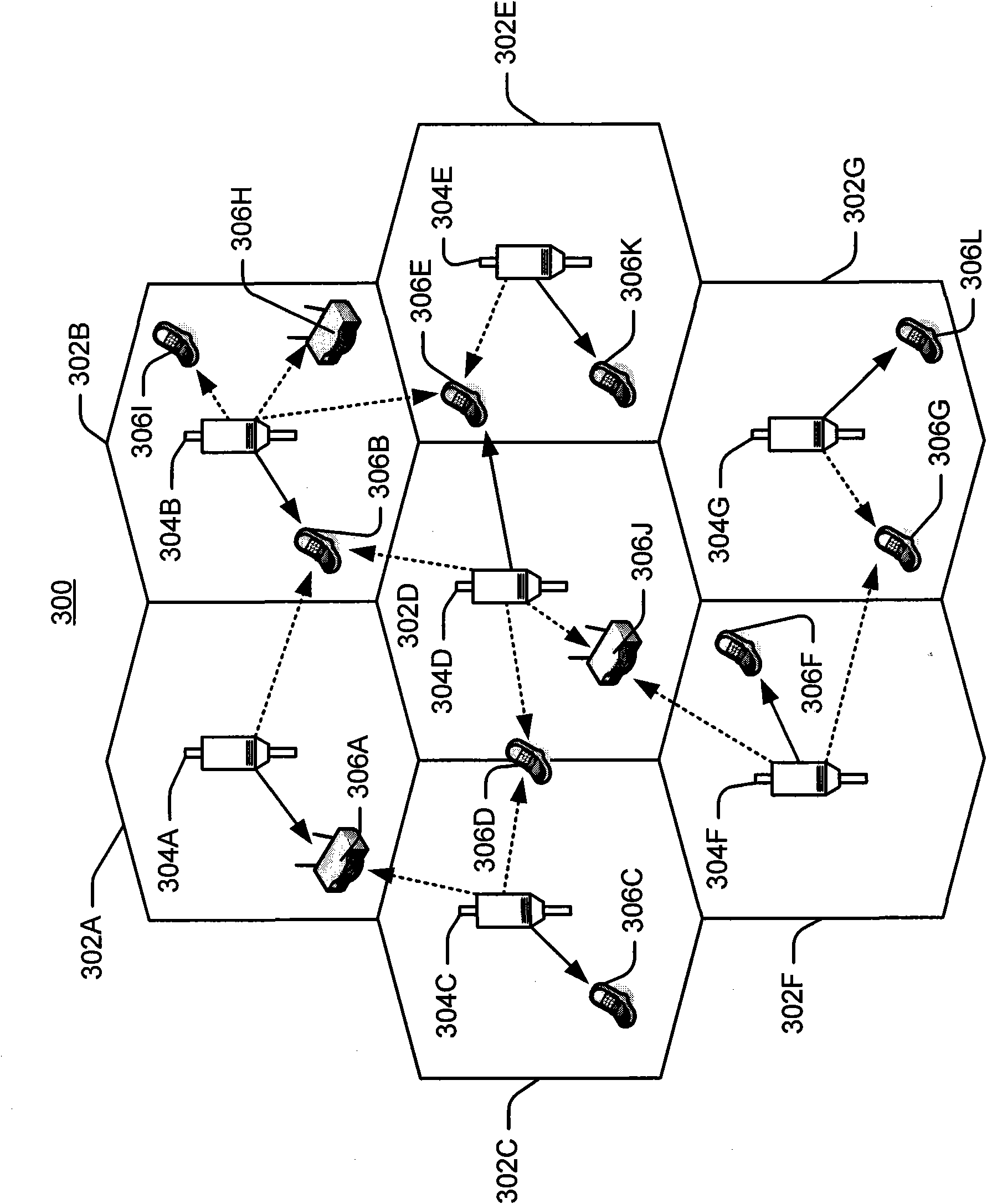Method and apparatus for defining a search window based on distance between access points