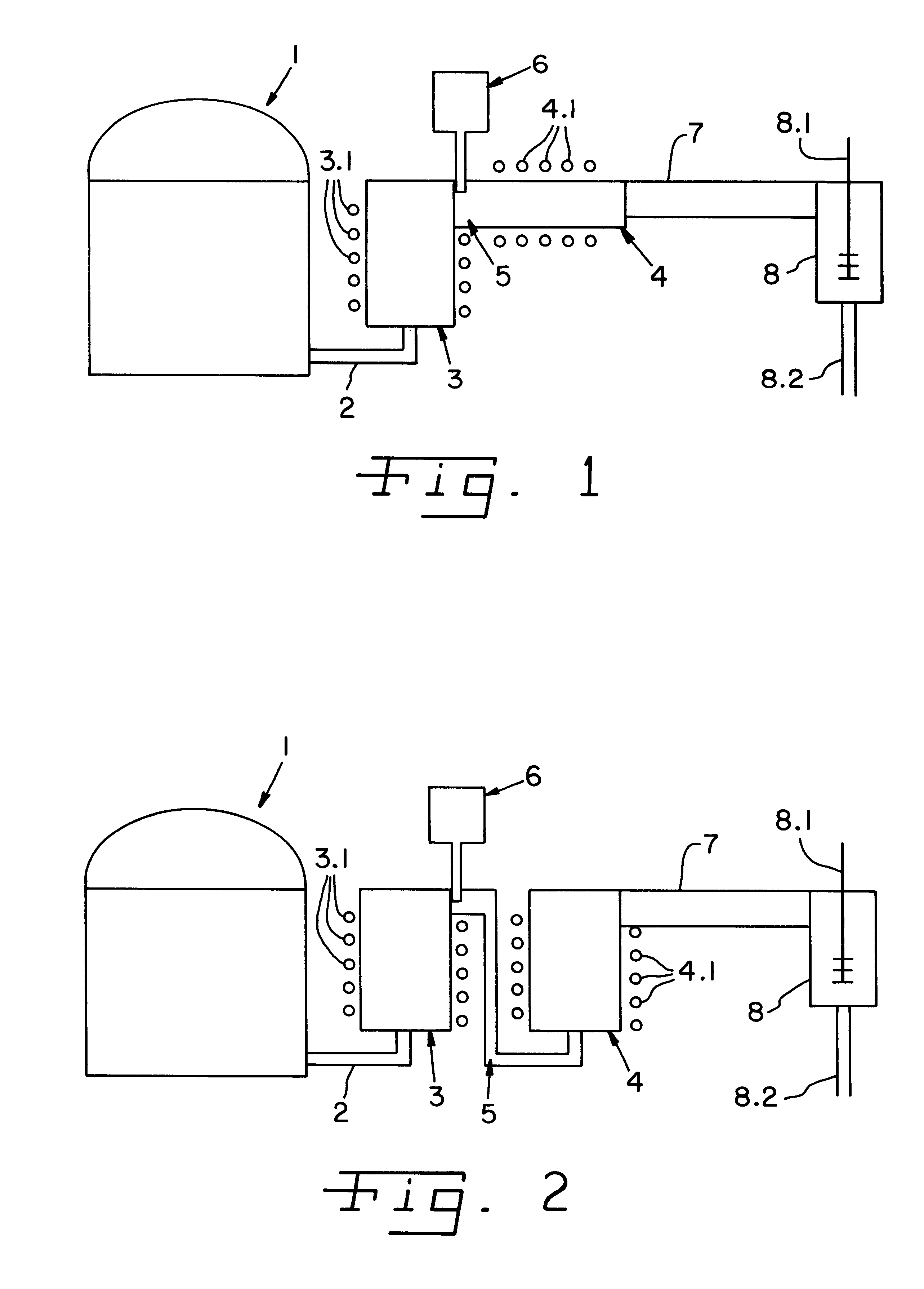 Device and method of plaining glasses or glass-ceramics