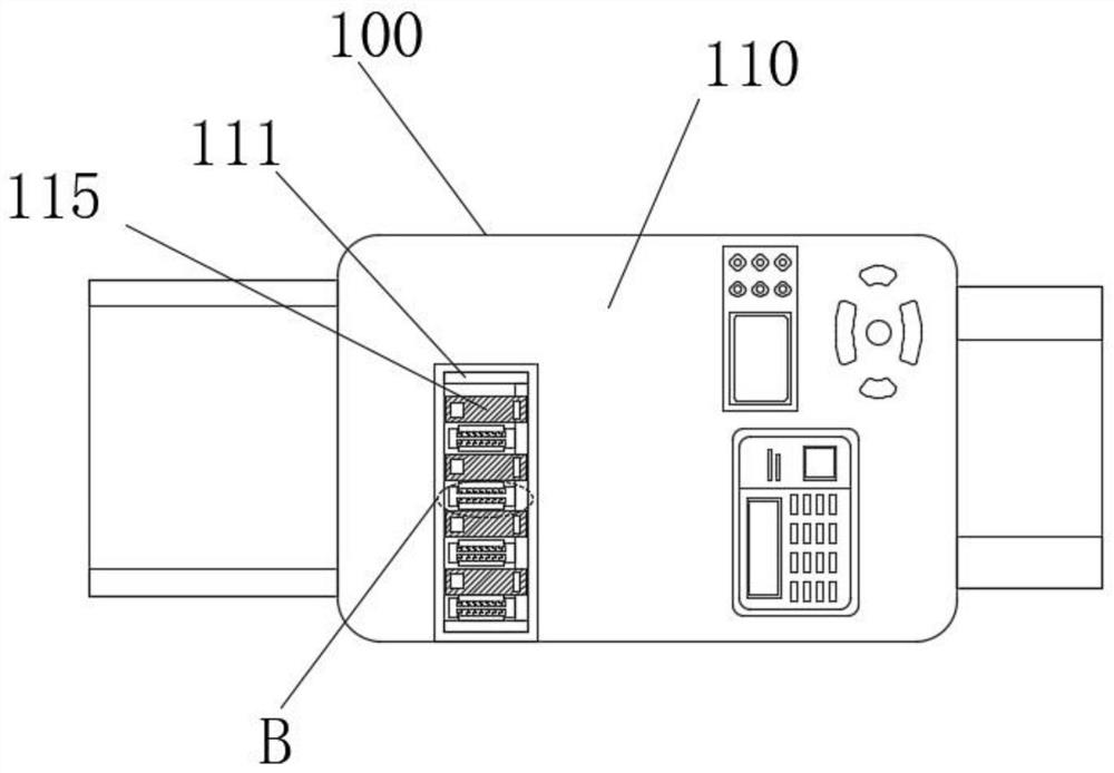 Ink cartridge placement plate with self-locking fixing mechanism for printing equipment