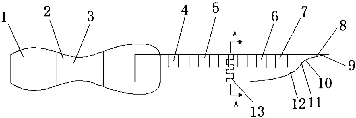 A scalpel with replaceable blades